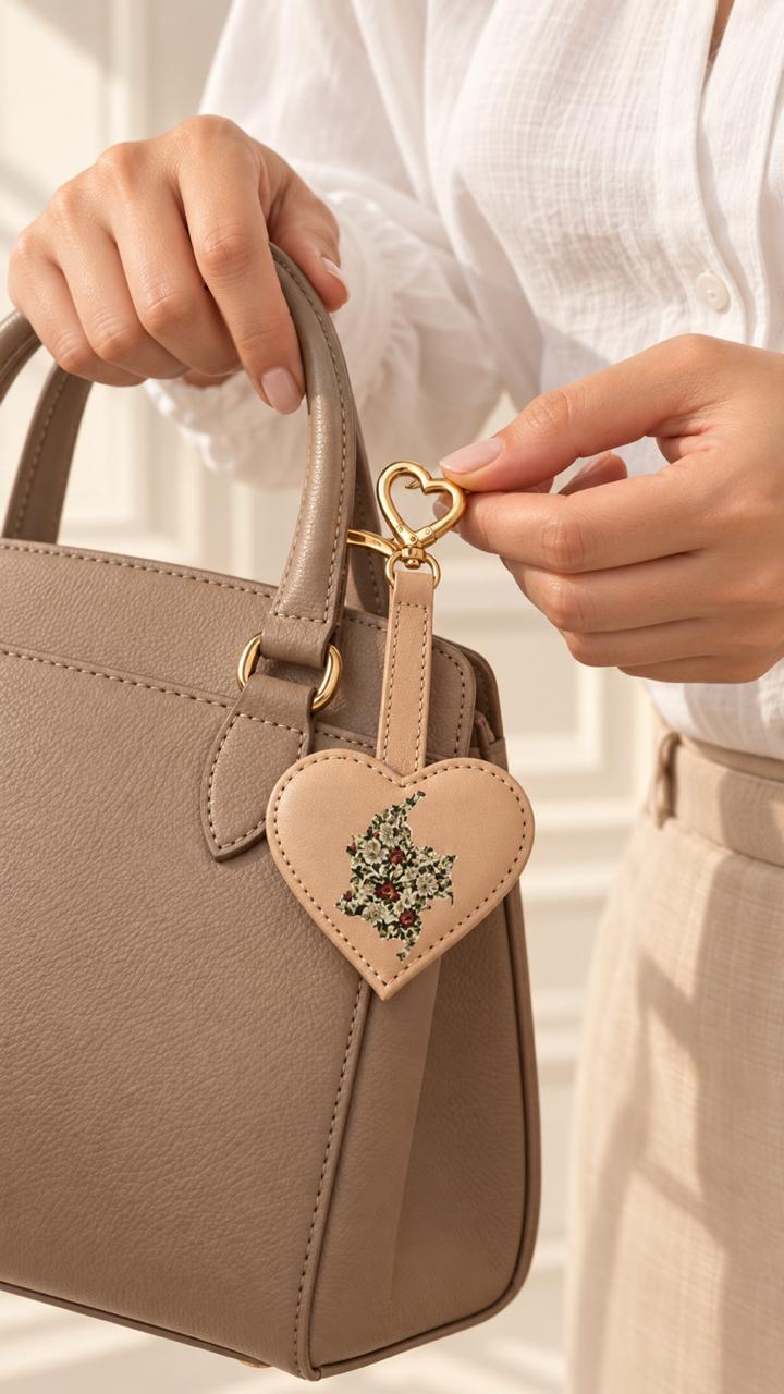 Charms Corazones que Florecen