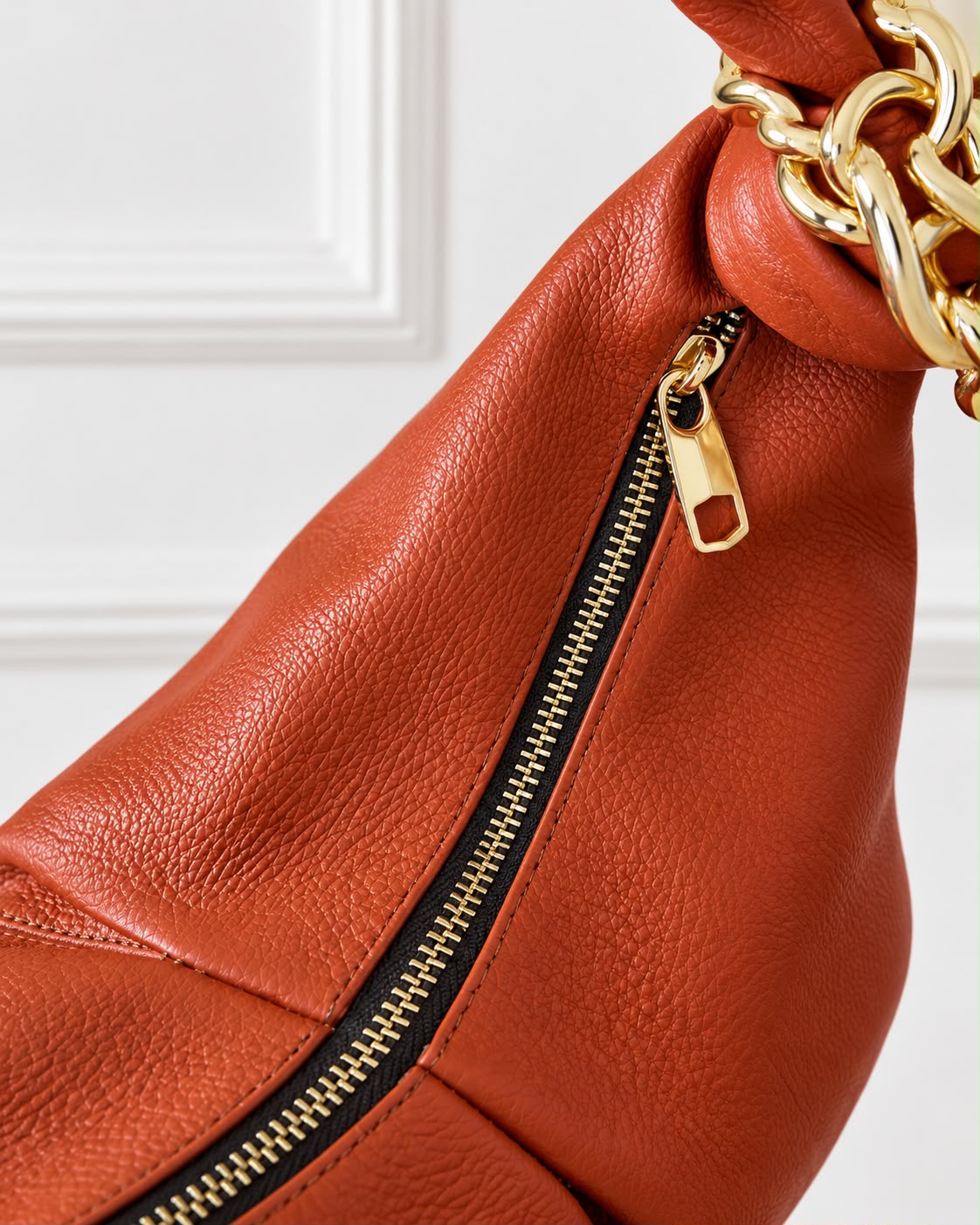 Bolso Nudo de Amor Terracota - Imagen 7