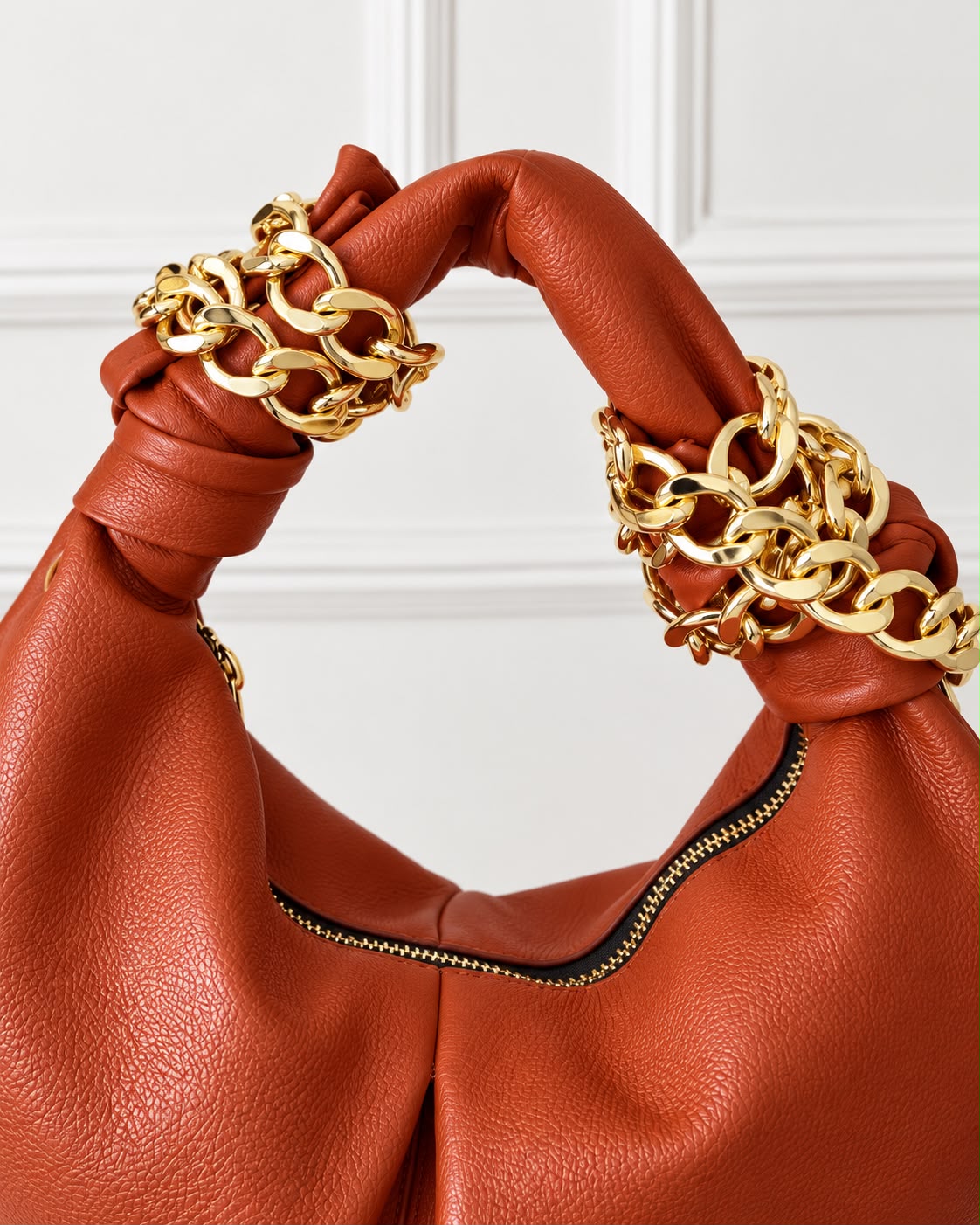 Bolso Nudo de Amor Terracota - Imagen 5
